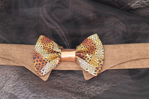 George - Dog Shirt Collar and Bow Tie
