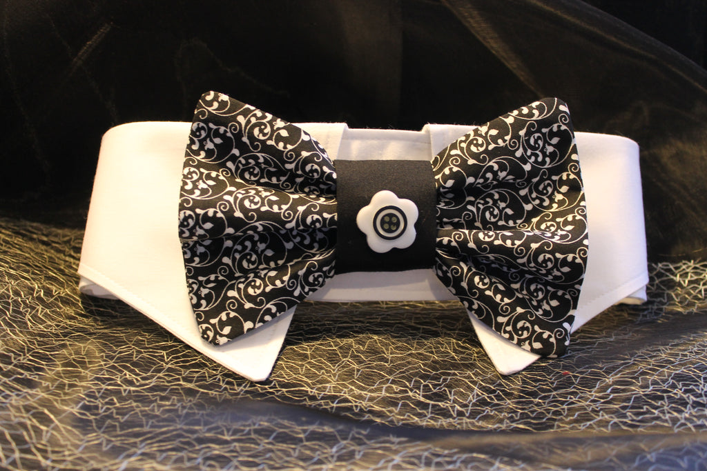 Dog Collar and Bow Tie